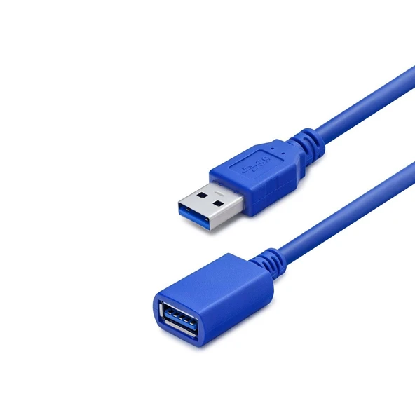 Usb To Usb F Kablo 1M Mavi HDX7539 ürün görseli 1