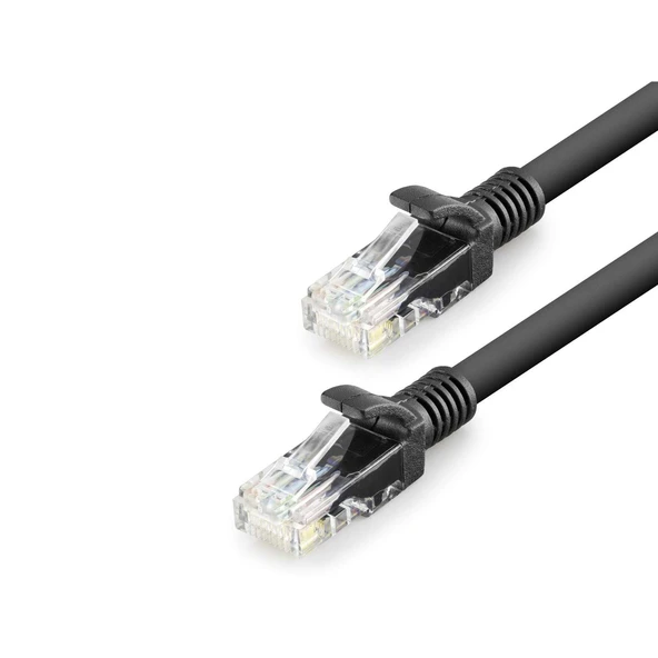 CAT6 Ethernet Patch Kablosu 1 Gbps 250 Mhz 20 M - Siyah HDX5075 ürün görseli 1