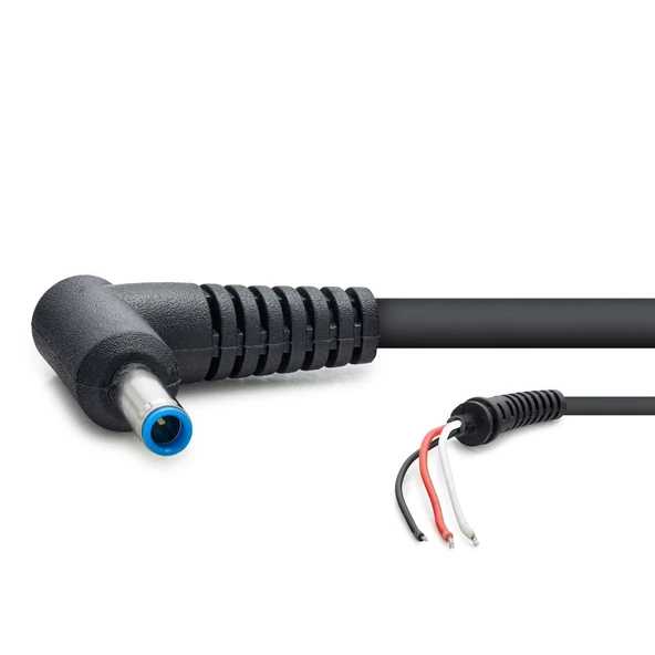 Notebook Adaptör Kablosu 3Lü 4.5*3.0 Hp 30W-90W 1.2M Siyah HDX5554 ürün görseli 1