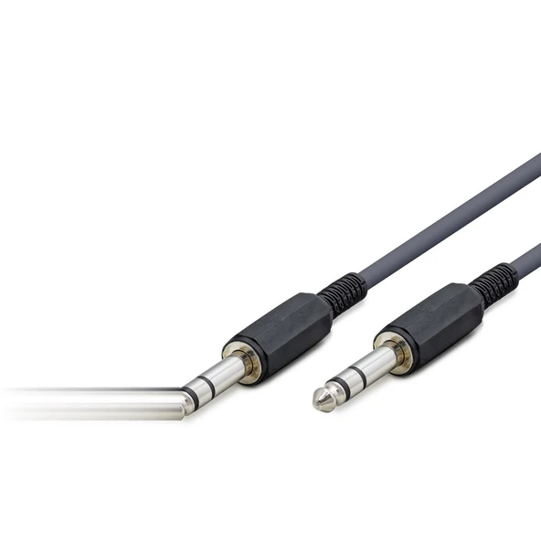6.5 Mm Kablo Enstruman Gitar 1.5M Siyah HDX1033 ürün görseli 1