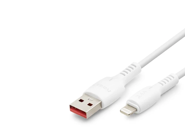 Usb Lightning Şarj Ve Data Kablosu 3.4A 20W 1 M - Beyaz ND1153 ürün görseli 1