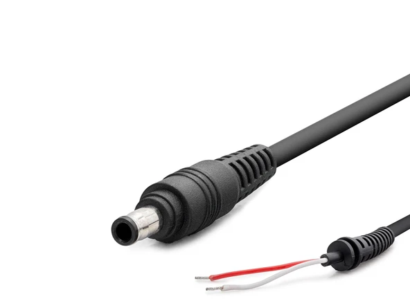 Laptop Adaptör Dc Jack Kablosu 5.0 X 3.0 Mm Asus / Uyumlu 1.2 M - Siyah HDX5510 ürün görseli 1