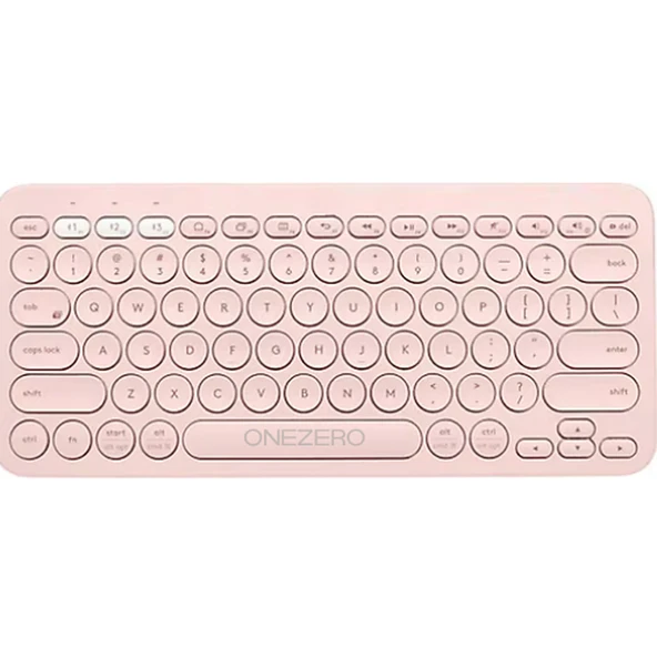 ZR460 K380 Pembe Bluetooth Klavye ürün görseli 1