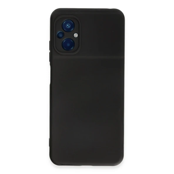 Xiaomi Poco M5 Kılıf Pars Lens Yüzüklü Silikon - Lacivert ürün görseli 1