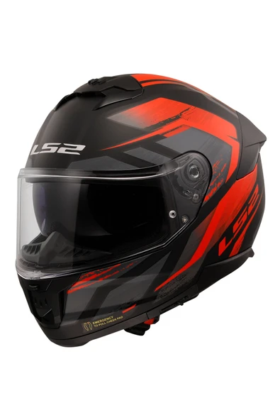 LS2 Stream 2 Fury Kırmızı Fullface Motosiklet Kaskı ürün görseli 1