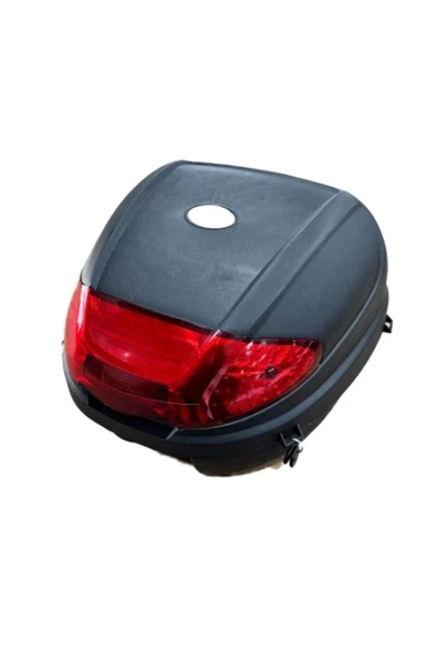 MOTOKIT 35 LİTRE UNİVERSAL SIRT DAYAMALI MOTOSİKLET ÇANTASI SİYAH ürün görseli 1