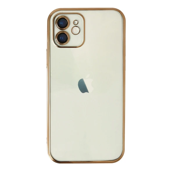 Apple İphone 12 Pro Max Kılıf Razer Lensli Silikon - Siyah ürün görseli 1