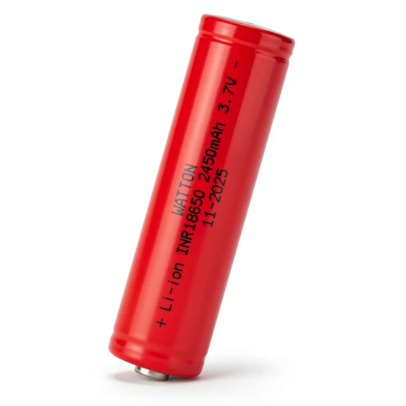 18650 2450mAh 3.7V Li-ion Şarj Edilebilir Pil Güçlü Performans Yüksek Kapasiteli WT-INR18650 ürün görseli 1