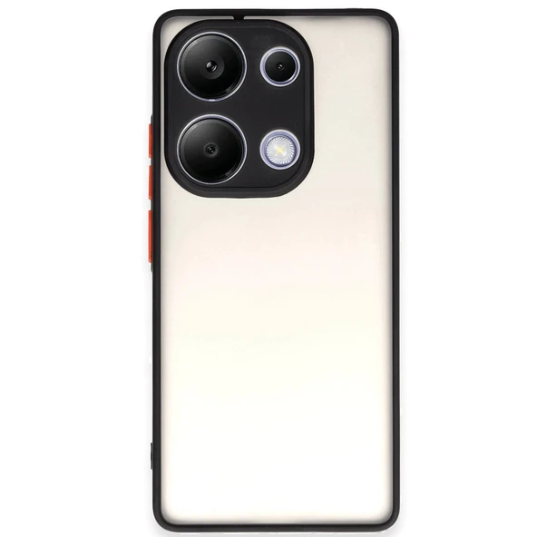 Xiaomi Redmi Note 13 Pro 4g Kılıf Montreal Silikon Kapak - Siyah ürün görseli 1