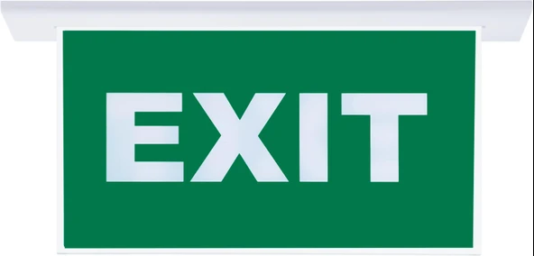 SG054-SA Çift Yönlü Acil Yönlendirme Armatürü (Sıvaaltı Aparatlı) Exit ürün görseli 1