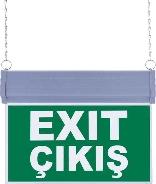 SG051-D2 Çift Yönlü Acil Yönlendirme Armatürü (Zincirli) Exit Çıkış ürün görseli 1