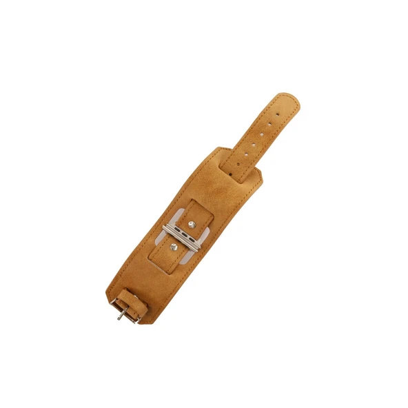 Apple Watch 42mm Nl17 Deri Kordon (SAAT DEĞİLDİR) - Taba ürün görseli 1