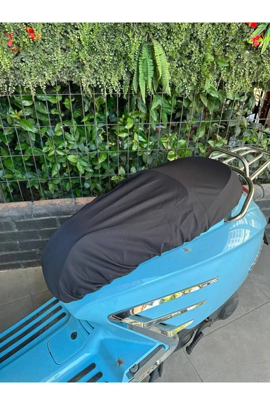 MOTOKIT Universal Lüks Motosiklet Sele Koltuk Kılıfı Siyah - M Beden ürün görseli 1