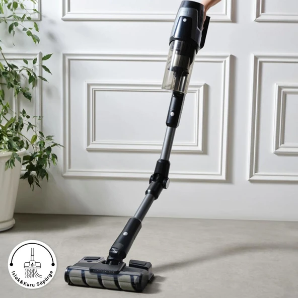 Karaca Dynamic Vacuumx 3 In 1 Kablosuz Islak / Kuru Dikey Süpürge 0,4 L Toz Haznesi ürün görseli 1