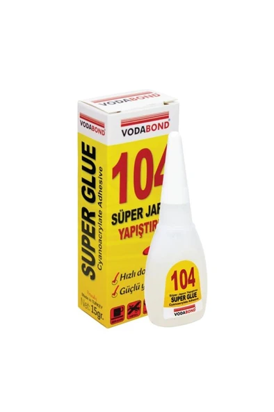 Vodabond 104 Süper Japon Yapıştırıcı 15 gr ürün görseli 1