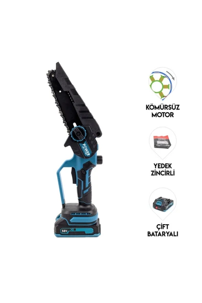 POWER BLACK kömürsüz dal budama 21 V ürün görseli 1