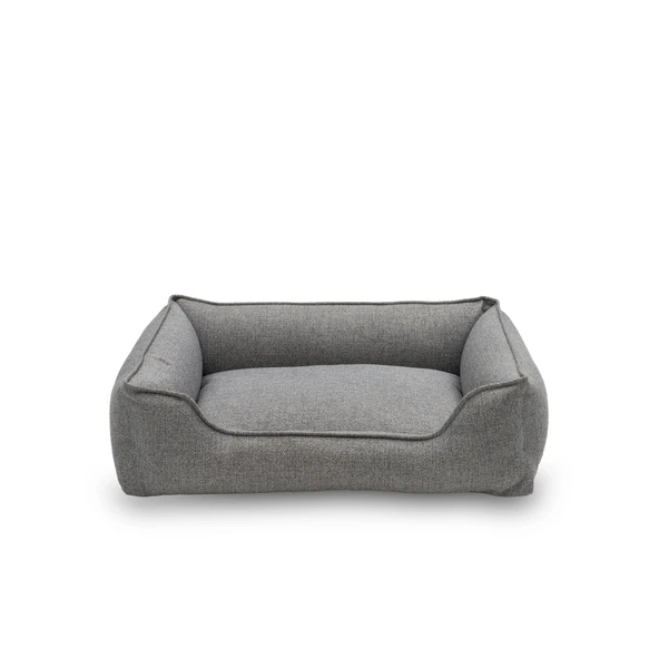 Pet Comfort Bravo Ortopedik Gri Köpek Yatağı L 90x70cm ürün görseli 1