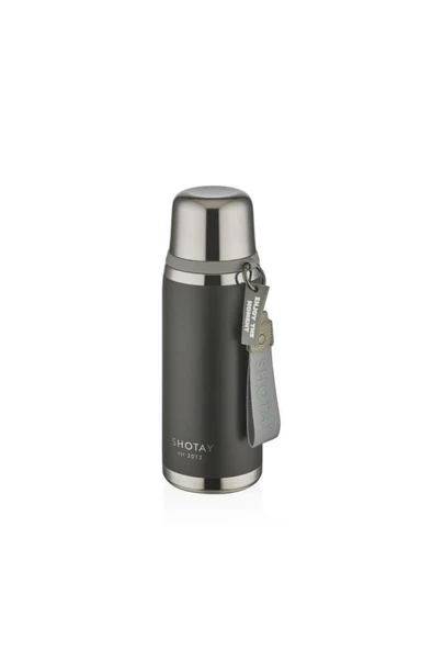 Shotay Premium Çelik Termos Matara 750Ml. Siyah SHT-ST-8161 ürün görseli 1