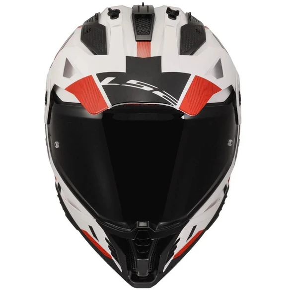 LS2 PIONEER 2 HILL WHITE RED - Resim 2