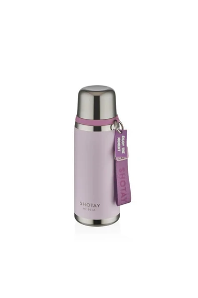 Shotay Premium Çelik Termos Matara 750Ml. Mor SHT-ST-8161 ürün görseli 1