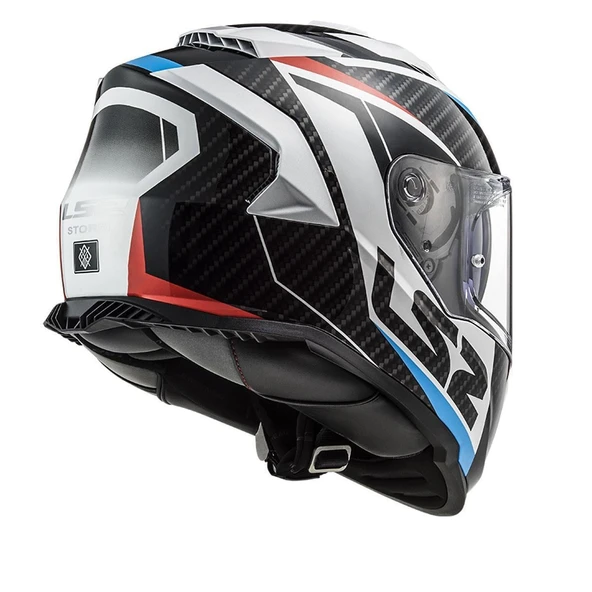 LS2 STORM 2 RACER MAVİ-KIRMIZI - Resim 2