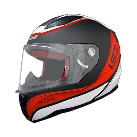 LS2 RAPID DEEPER MATT RED BLACK KASK ürün görseli 1