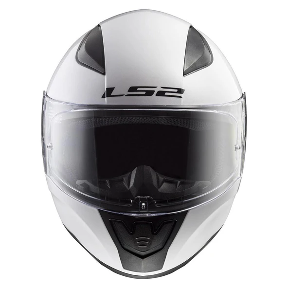 LS2 RAPID 2 SOLID WHITE KASK - Resim 4