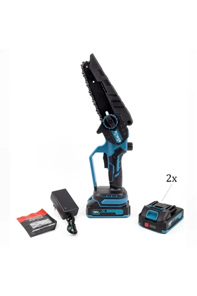 POWER BLACK kömürsüz dal budama 21 V - Resim 2