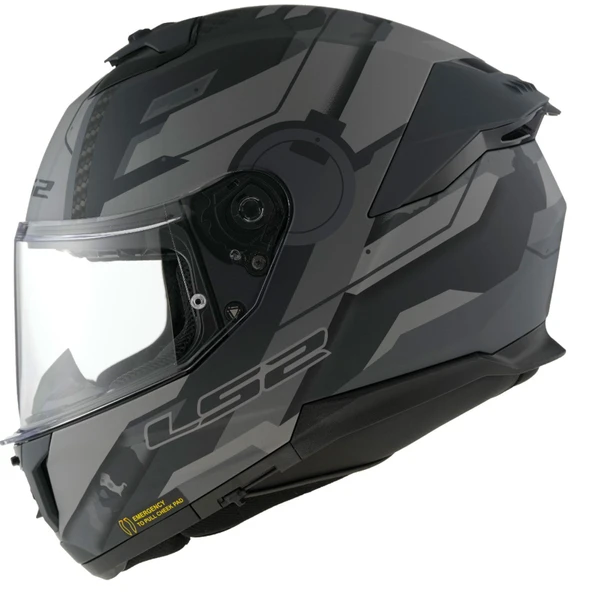 LS2 STREAM 2 SHADOW MAT TITANIUM-GRİ - Resim 2