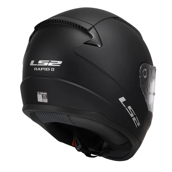 LS2 RAPID 2 MAT SİYAH KASK - Resim 5