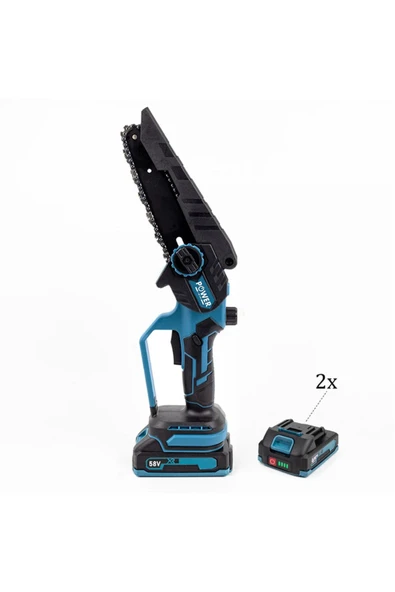 POWER BLACK kömürsüz dal budama 21 V - Resim 3