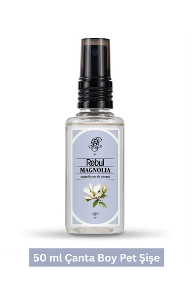 Rebul Magnolia Edc 50 ml Sprey Pet Şişe Kolonya ürün görseli 1