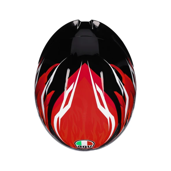 AGV K1 S LION BLACK  RED  WHİTE CONFİGURATİON KASK - Resim 6
