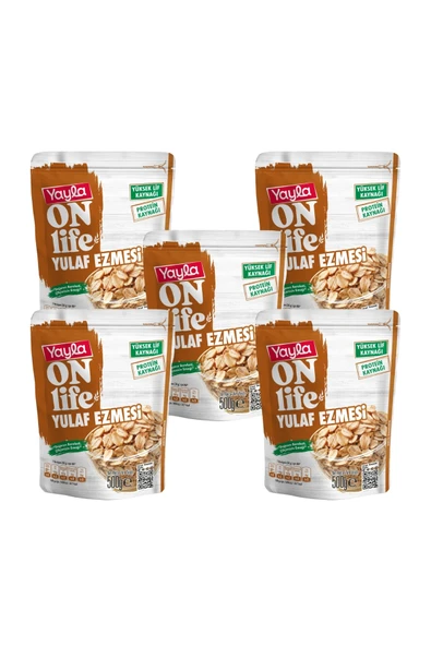 Yayla Onlife Yulaf Ezmesi 500 g x5 ürün görseli 1