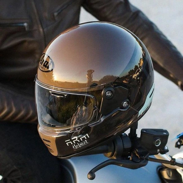 ARAI KASK CONCEPT-XE REACT BROWN - Resim 3
