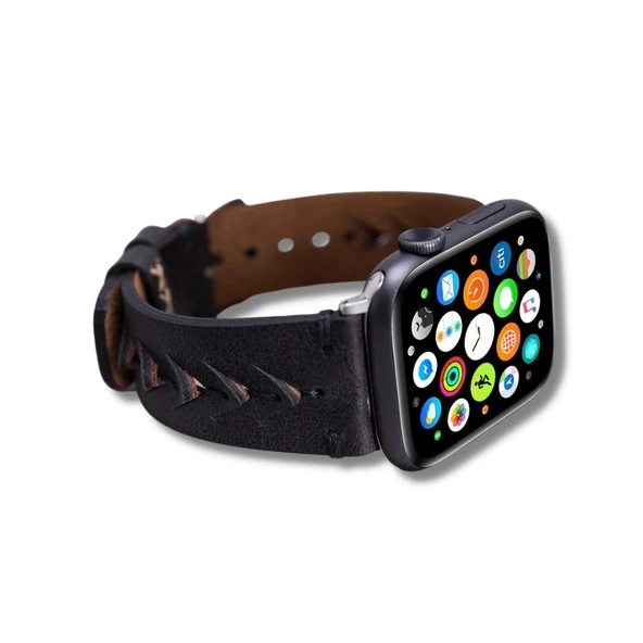 Apple Watch Uyumlu Deri Kordon 42-44-45mm TN1 Boras ürün görseli 1