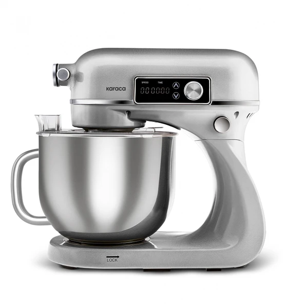 Karaca Maestro Artisan Döküm Hamur Yoğurma Makinesi Ultra Sessiz 6 Litre Silver ürün görseli 1