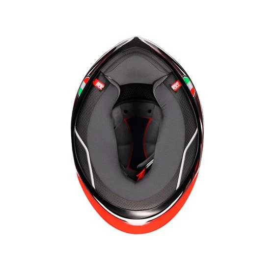 AGV KASK K6 S REEVAL WHİTE RED GREY KAPALI KASK - Resim 8