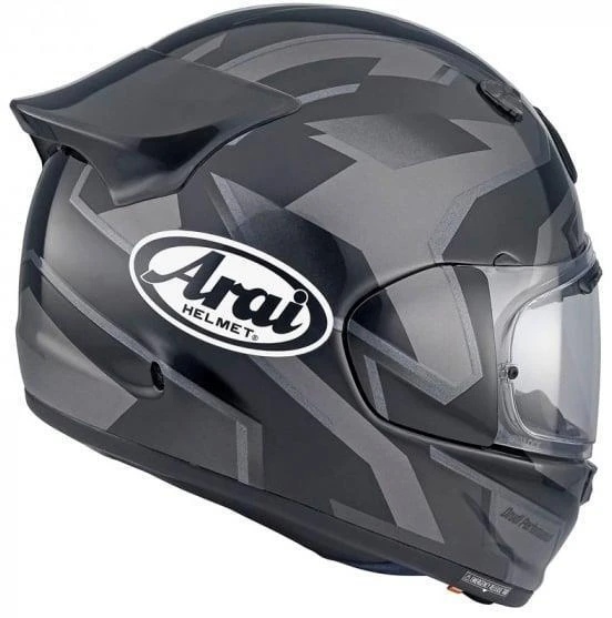 ARAI KASK QUANTIK ROBOTIK BLACK - Resim 2