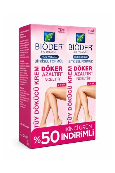 Bioder Tüy Dökücü Krem Bio-Epilation Kadınlar için 100 ml 2 Adet ürün görseli 1