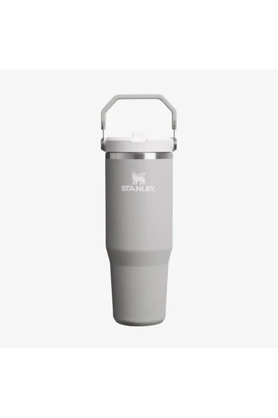 Stanley The Iceflow Flip Straw 2.0 Tumbler 0.89l 30oz Unisex Gri Termos ürün görseli 1