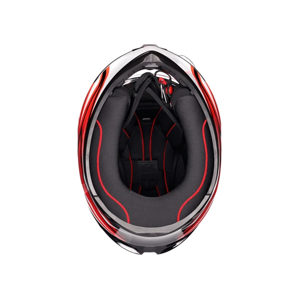 AGV K1 S LION BLACK  RED  WHİTE CONFİGURATİON KASK - Resim 8