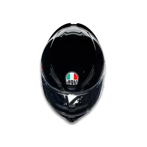 AGV KASK K1 S MONO BLACK - Resim 5