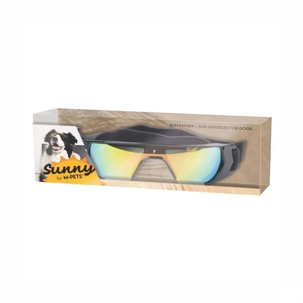 M-PETS Sunny Sunbather Köpekler İçin Gözlük Black ürün görseli 1