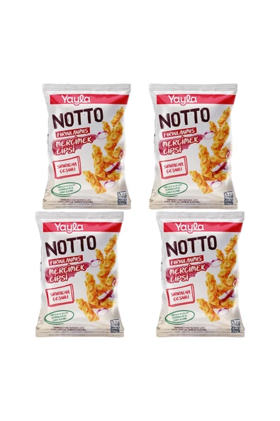 Yayla Notto Sriracha Çeşnili Mercimek Cipsi 55 g x4 ürün görseli 1