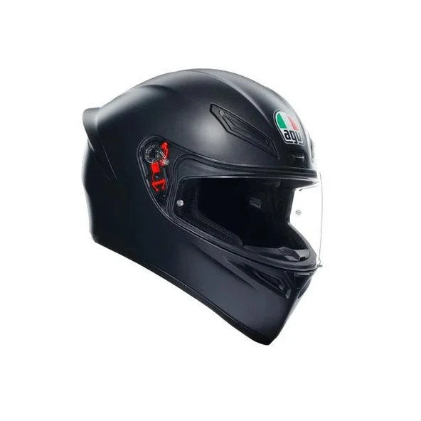 AGV KASK K1 S MONO MATT BLACK KASK - Resim 2