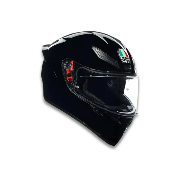 AGV KASK K1 S MONO BLACK - Resim 4