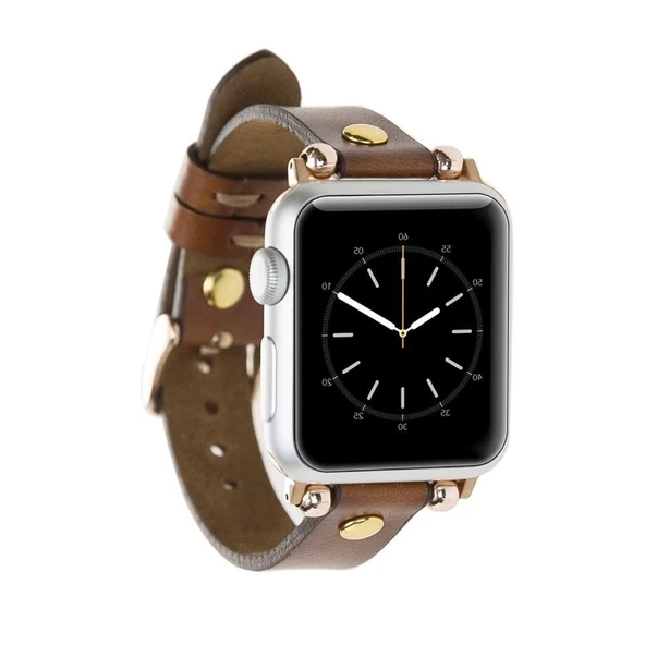 Apple Watch Uyumlu Deri Kordon 42-44-45mm Ferro GT RST2E ürün görseli 1