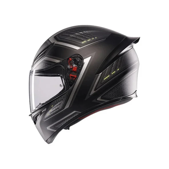 AGV K1 S SLİNG MATT BLACK GREY KAPALI KASK ürün görseli 1