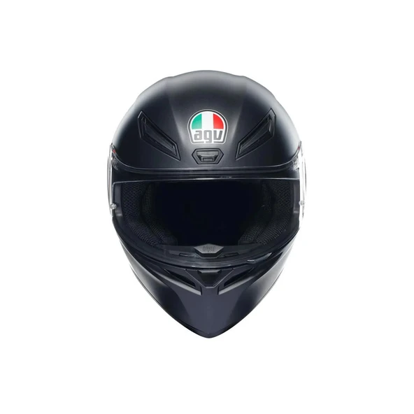 AGV KASK K1 S MONO MATT BLACK KASK - Resim 4